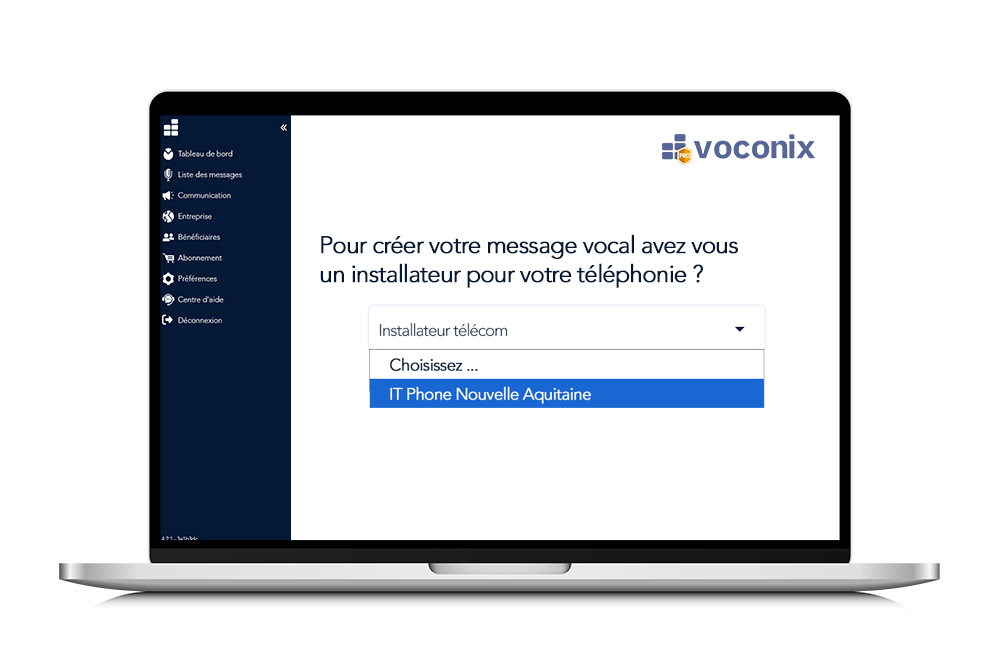 Voconix-Installateur